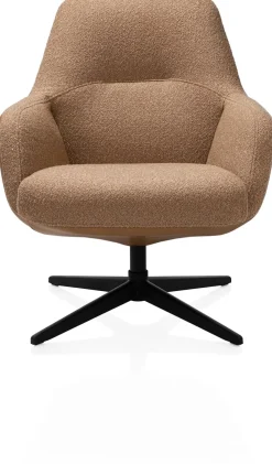 VERNON fauteuil met draaifunctie - lage rug - XOOON