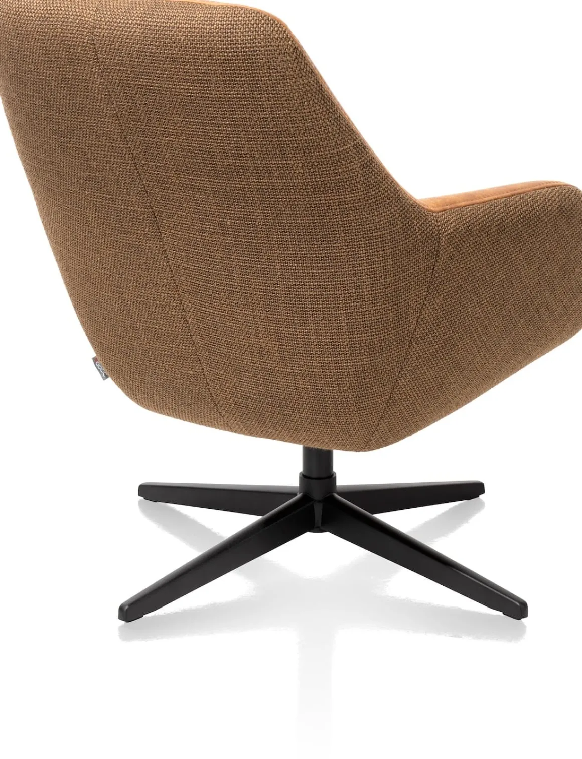 VERNON fauteuil met draaifunctie - lage rug - XOOON