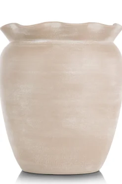 Wave pot H40cm in de kleur Beige - COCOmaison