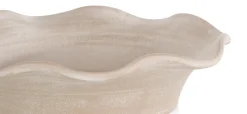 Wave schaal D25cm in de kleur Beige - COCOmaison
