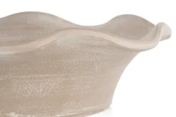 Wave schaal D25cm in de kleur Beige - COCOmaison