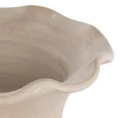 Wave schaal D25cm in de kleur Beige - COCOmaison