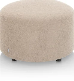 ZACH poef rond 65 cm - hoogte 40 cm | XOOON