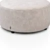 ZACH poef rond 80 cm - hoogte 40 cm | XOOON