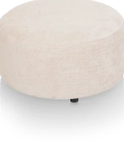 ZACH poef rond 80 cm - hoogte 40 cm | XOOON